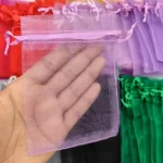 کیسه حریر بنفش