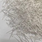 میخ ته گرد نقره ای روشن 2.4سانت