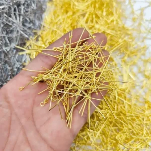 میخ ته گرد طلایی