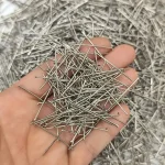 میخ ته صاف نقره ای 3 سانت