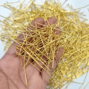 میخ ته صاف طلایی 4سانت (20گرمی) عمده و جزئی
