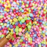 مهره رنگی قلب