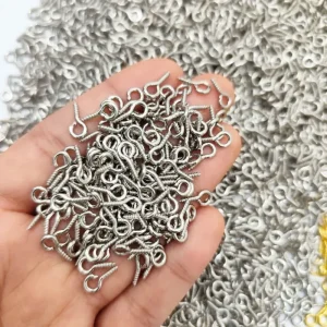 پیچ عصایی نقره ای 10میل(1000عددی)