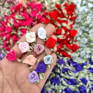 شکوفه روبانی رنگارنگ(50عددی)