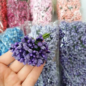 پرچم گل شکری بنفش (1 دسته)