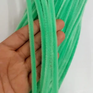پیپ پاک کن مخملی سبز پاستیلی کد 1(۲۰عددی)