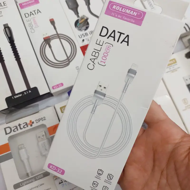 کابل شارژ آیفون کولومان مدل KD-32 (همراه با گارانتی 6 ماهه)