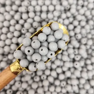مهره رنگی ایرانی طوسی سایز 8میل(100گرمی)