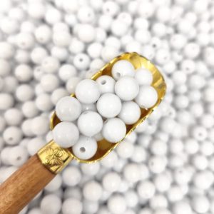 مهره رنگی ایرانی سفید کد2 سایز10میل(100گرمی)