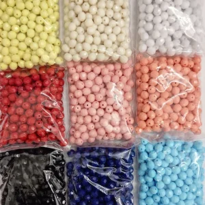 پک مهره رنگی ایرانی زنبوری 10میل 900گرمی(9رنگ هر رنگ 100گرم)