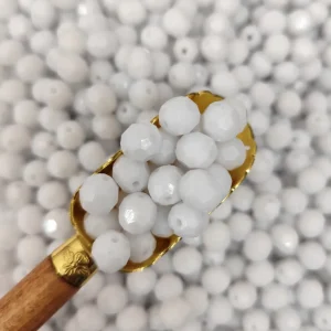 مهره رنگی ایرانی سفید زنبوری سایز 10میل(100گرمی)