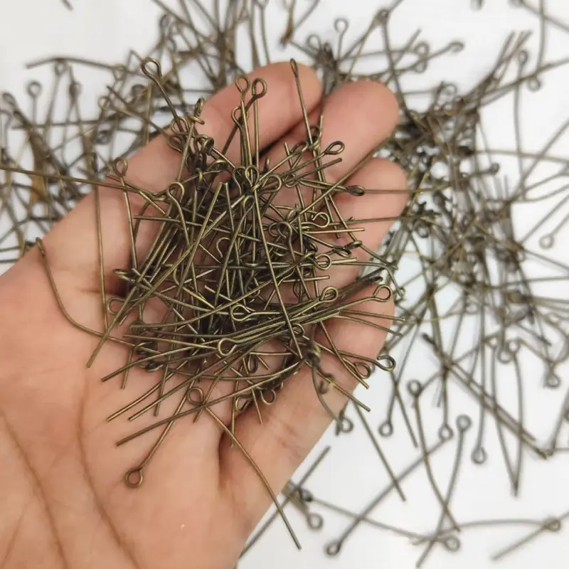 میخ ته گرد برنزی 3 5سانت (20 گرمی)